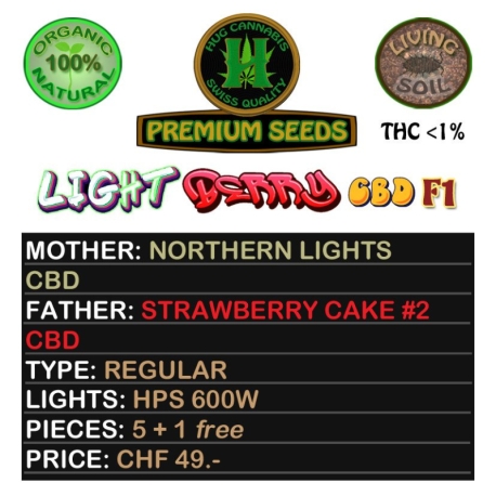 Light Berry CBD F1 | Indoor & Outdoor
